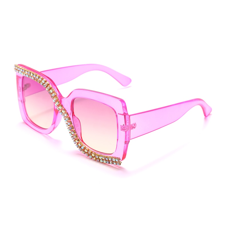 Diamond Square Oversize Sunglasses