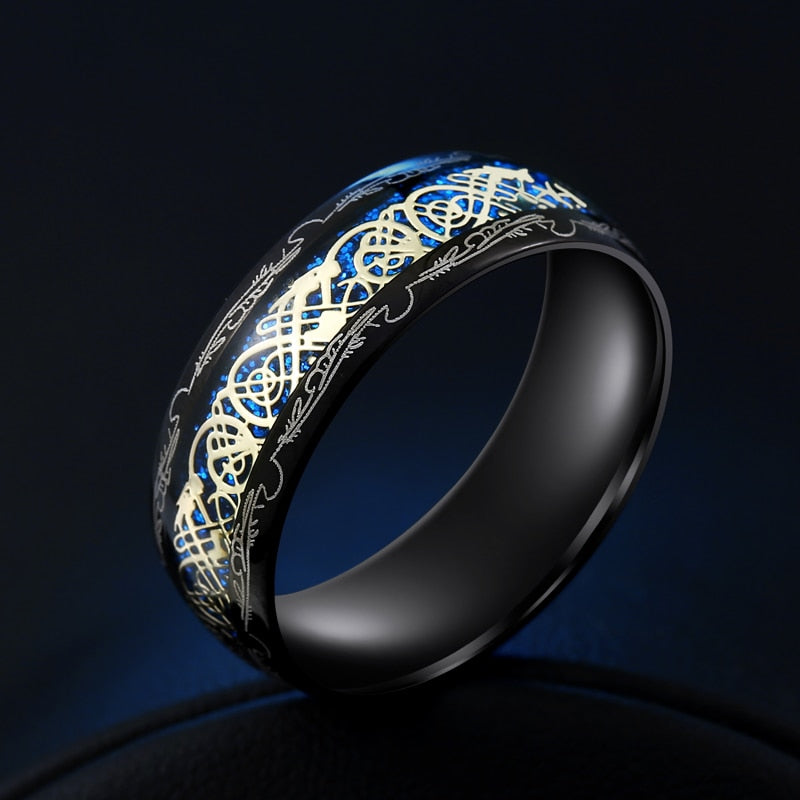 Dragon Ring Stainless Steel Jewelry