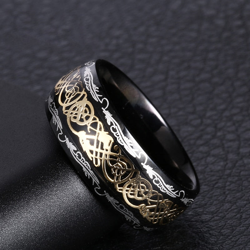 Dragon Ring Stainless Steel Jewelry