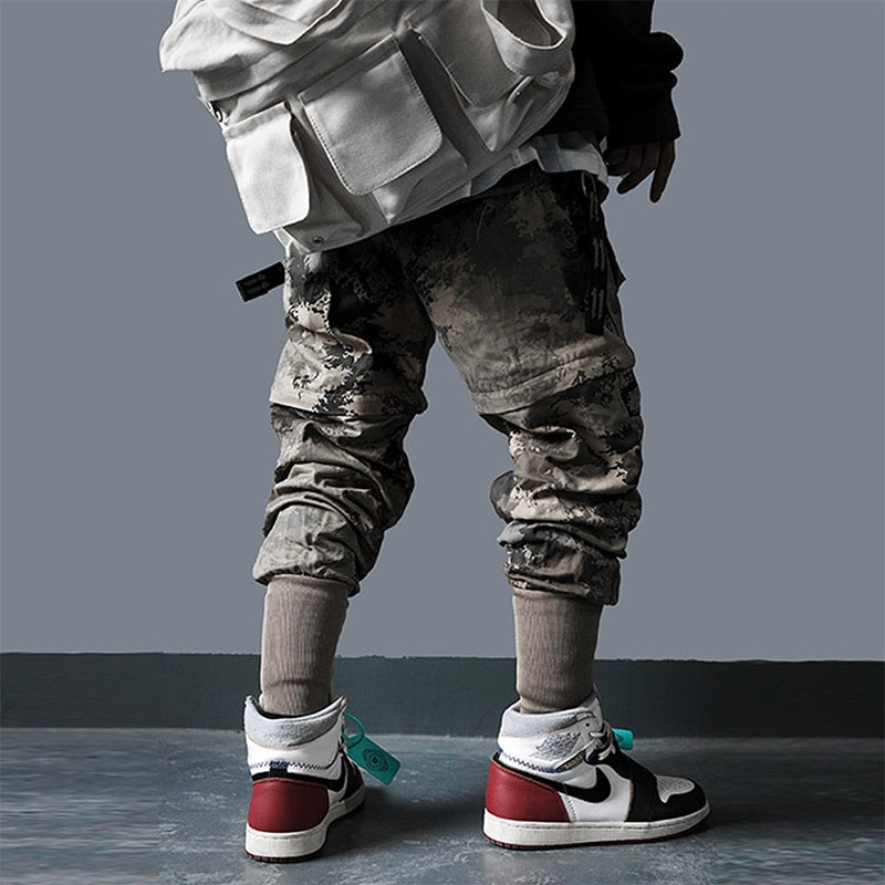 Detachable Multi-Pocket Cargo Joggers