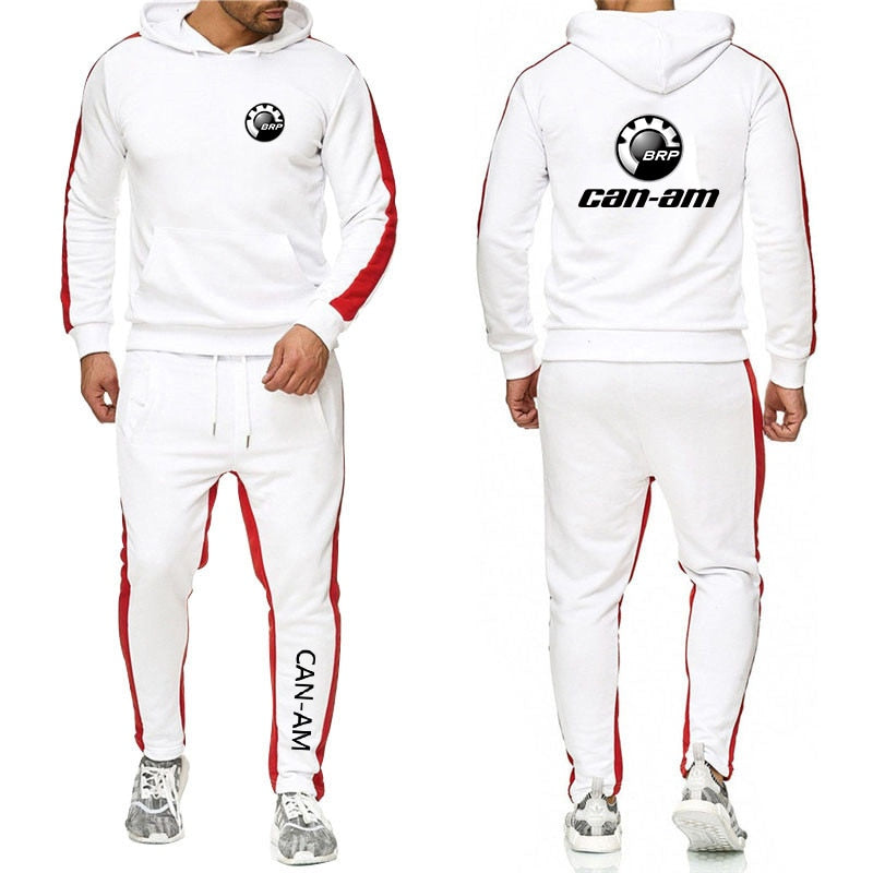 Fleece 2-Piece Casual Jogger Suit Sportswear