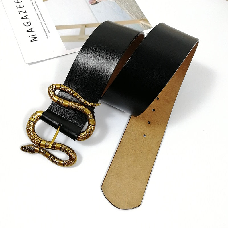 Luxury Belts for Women Genuine Leather