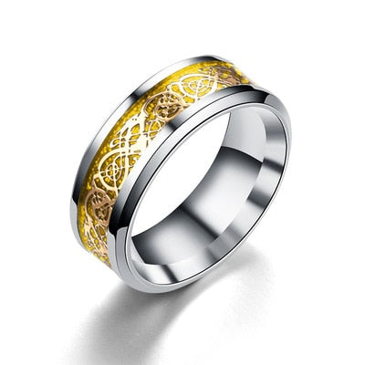 Dragon Ring Stainless Steel Jewelry