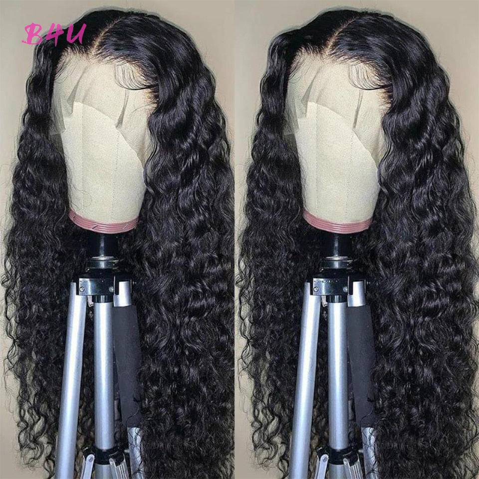 Lace Front Water Wave Human Hair Wigs