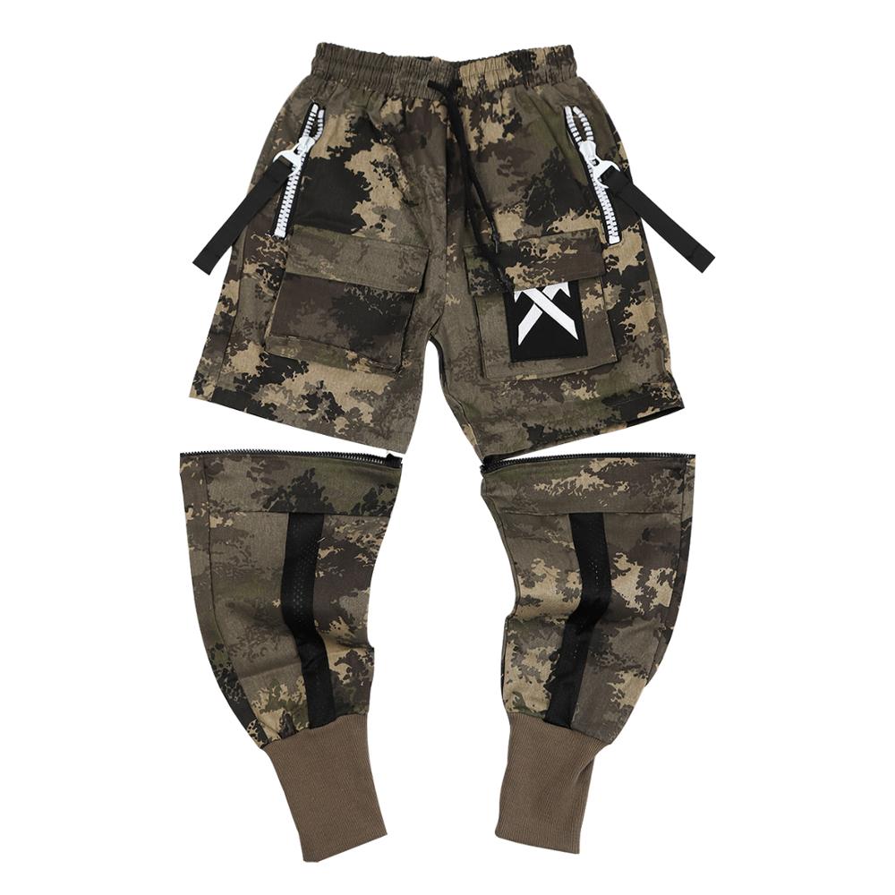 Detachable Multi-Pocket Cargo Joggers