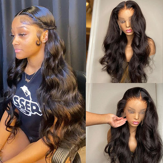 Body Wave Lace Front Human Hair Wigs