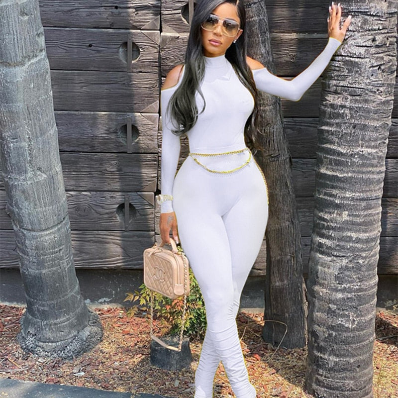 Bandage Bodycon 1- Piece Jumpsuit