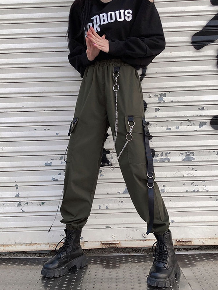 Women Cargo Harem Pants