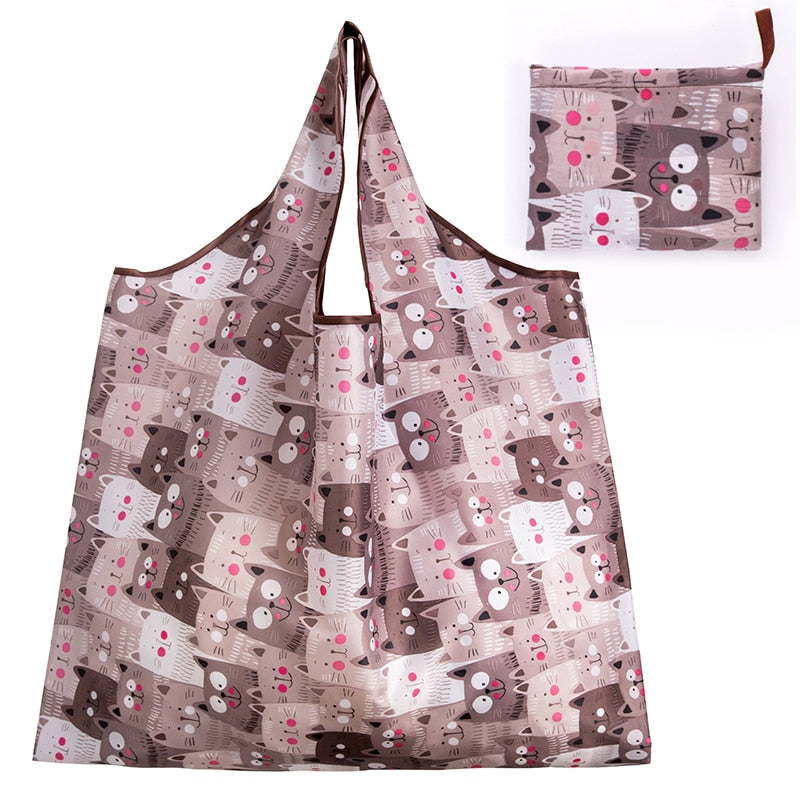 Nylon Large Shoulder Tote