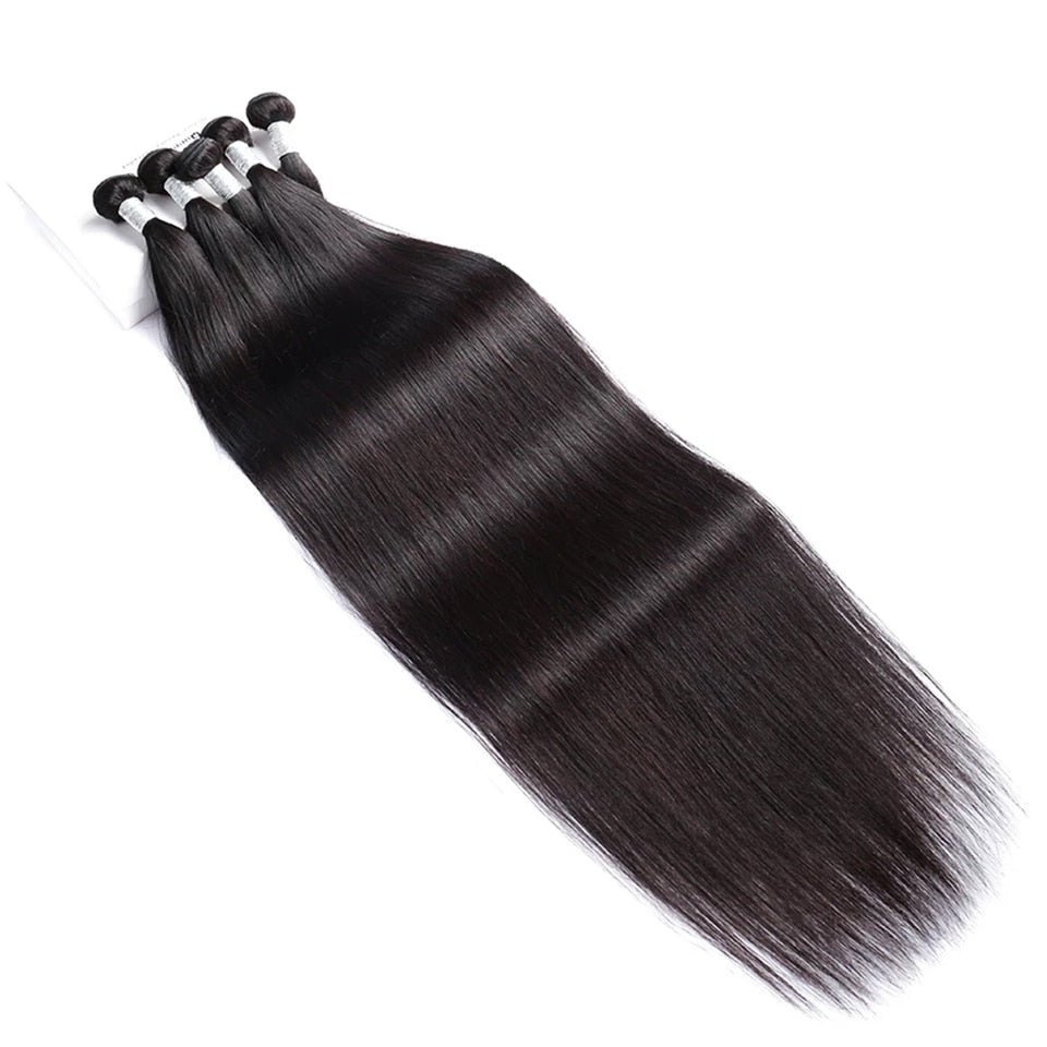 100% Human Hair Bundles Double Wefts Extensions