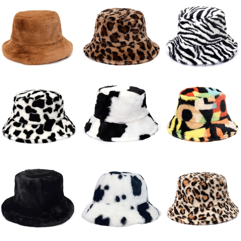 Fluffy Bucket Hats