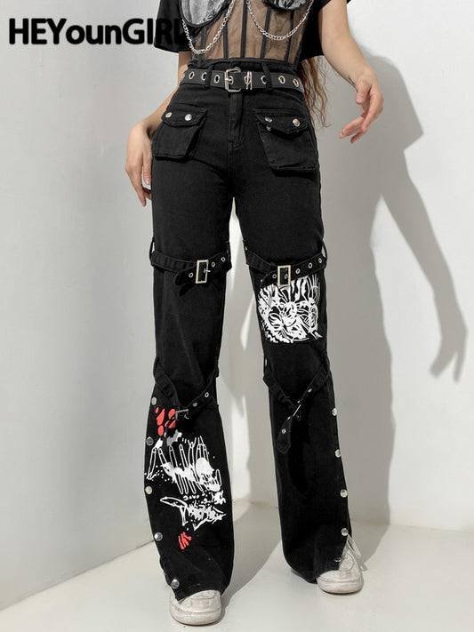 Cargo Low Waist Jeans