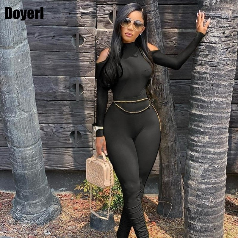 Bandage Bodycon 1- Piece Jumpsuit