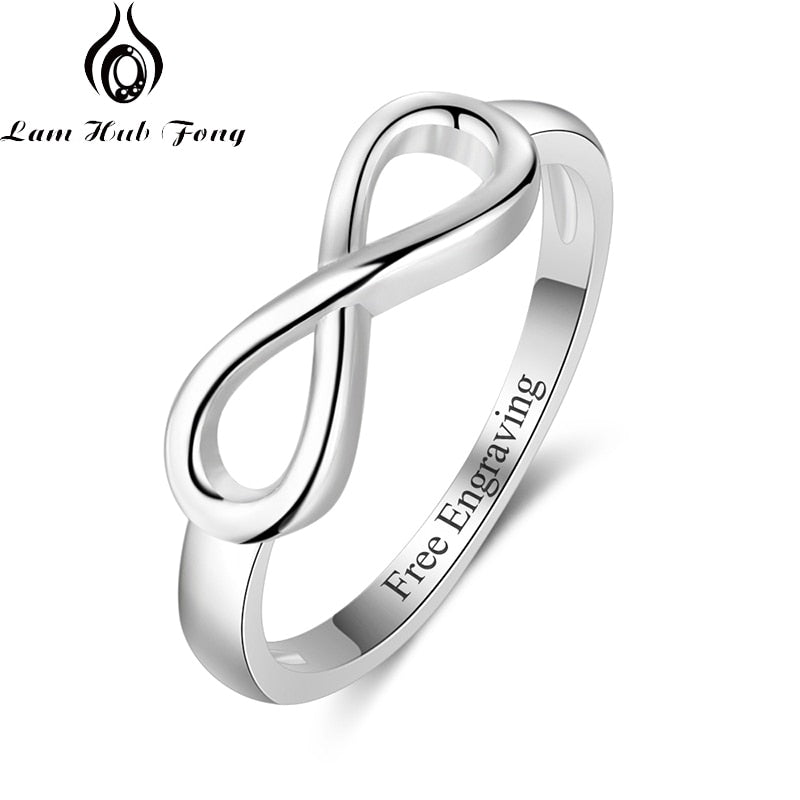 Personalized Infinity Ring