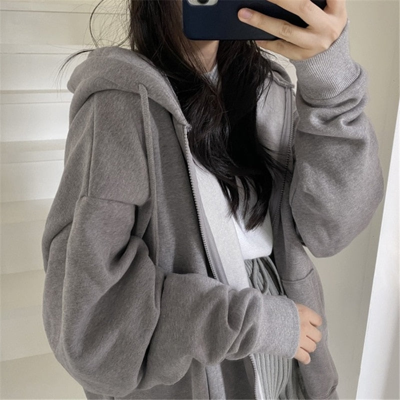 Women Zip Up Hoodie