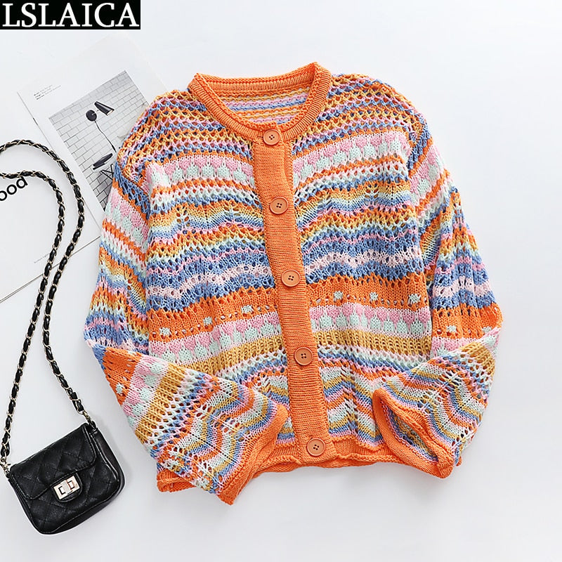 Striped Patchwork Sweater