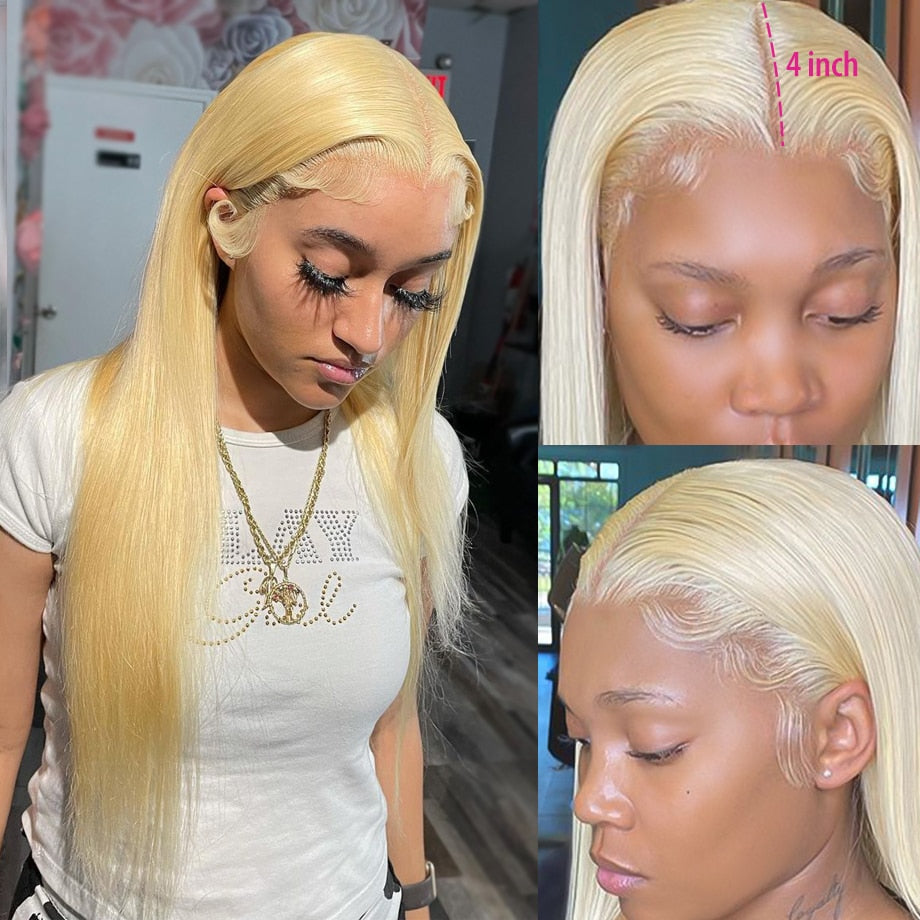 Lace Frontal Pre-Plucked Human Hair Wigs