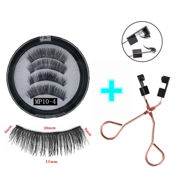 Reuseable 3D magnetic eyelashes