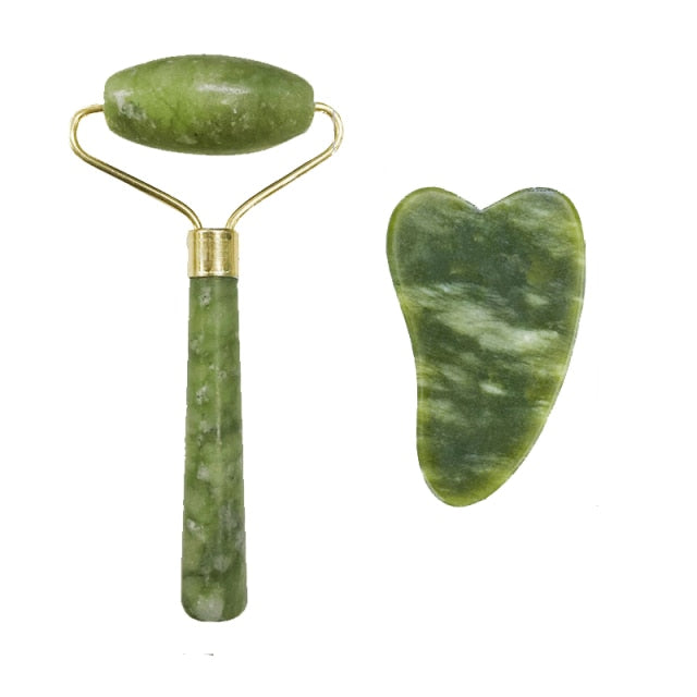 Jade Stone Facial Massage Roller