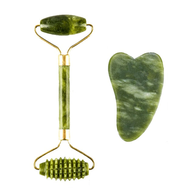 Jade Stone Facial Massage Roller