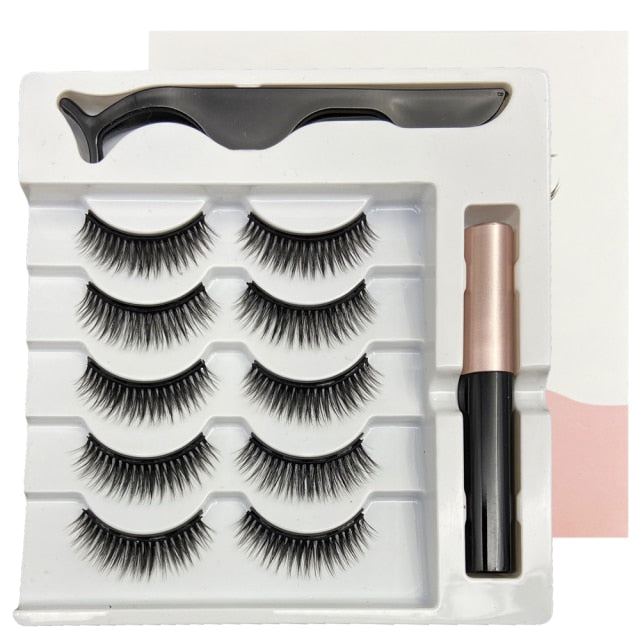 Magnetic Eyelashes Set Full Strip Natural Cilia Eye Lashes