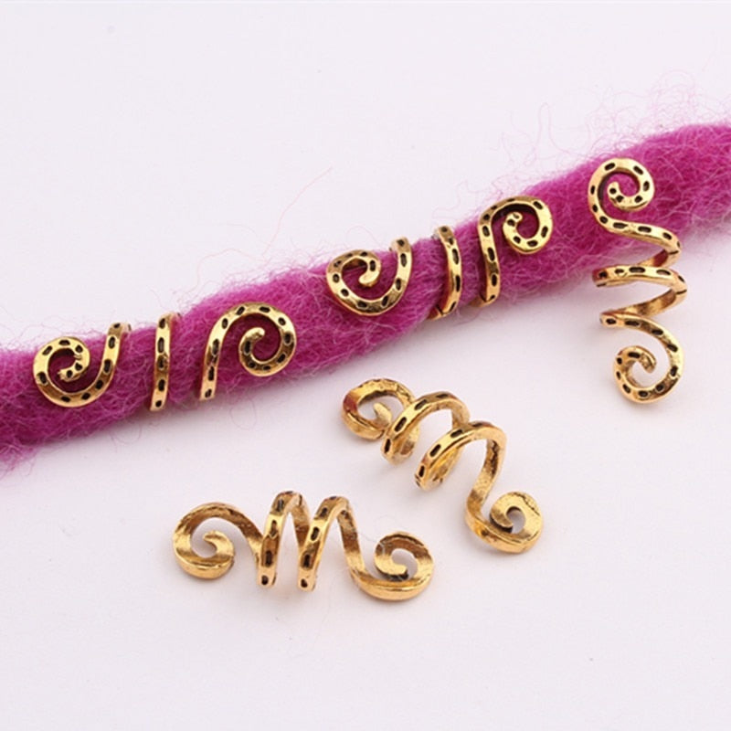 5 Pcs Hair Ring Charms