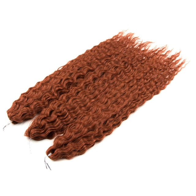 Soft Water Wave Braiding Hair Extensions