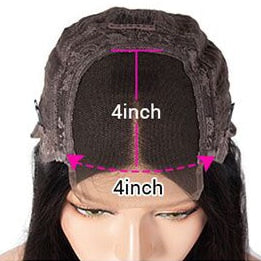 Kinky Straight Lace Front Human Hair Wigs