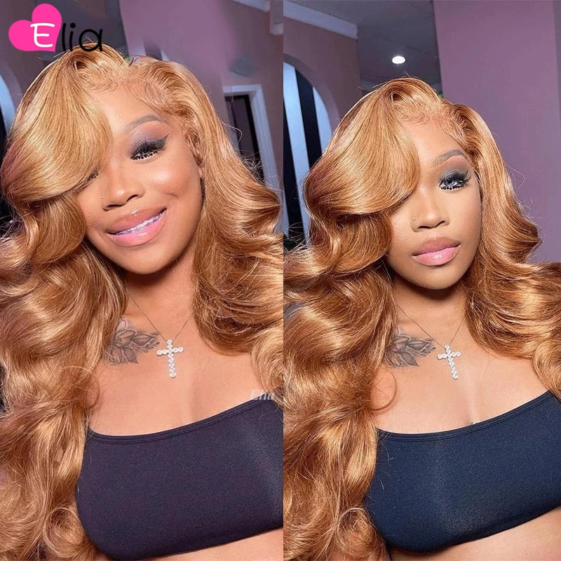 Lace Front Body Wave Pre-Plucked Human Hair Wig