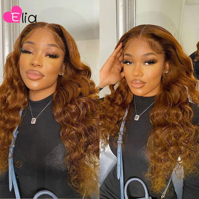 Lace Front Body Wave Pre-Plucked Human Hair Wig