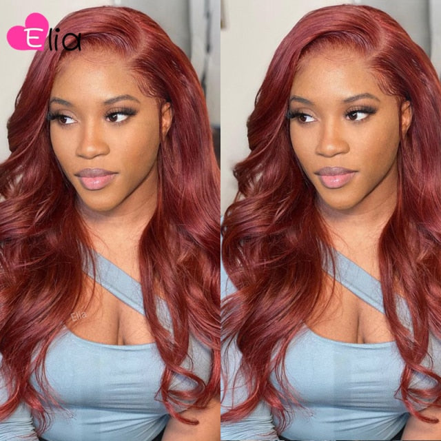 Lace Front Body Wave Pre-Plucked Human Hair Wig