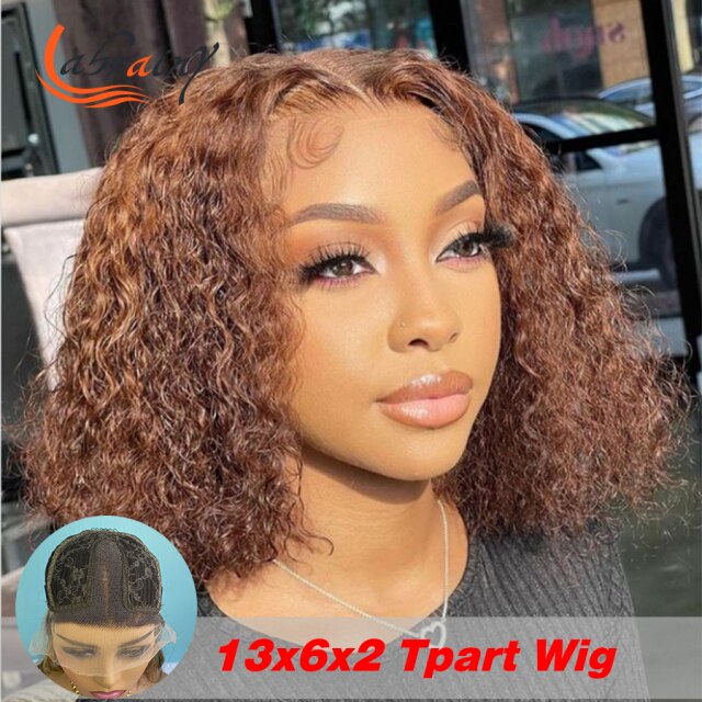 Honey Blonde Lace Frontal Human Hair Wigs