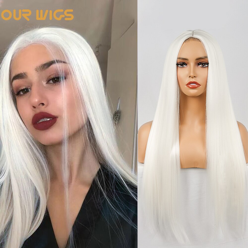 Long Blonde Synthetic Wigs